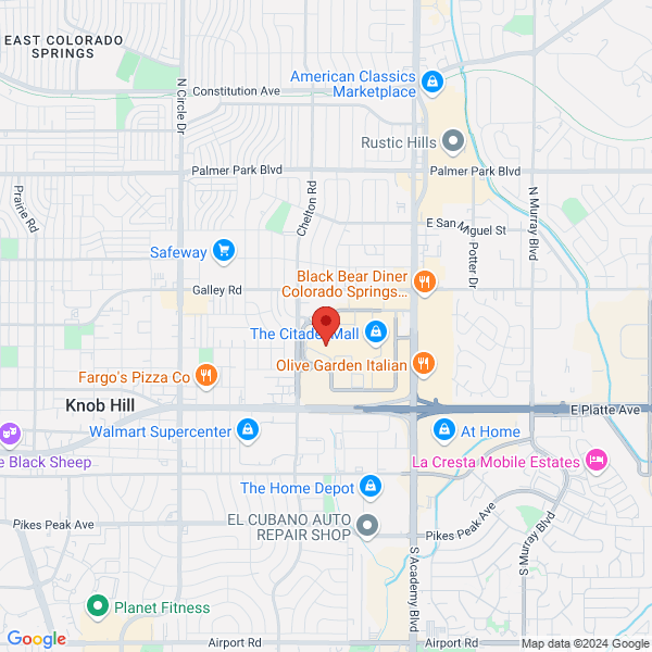 Map of the area